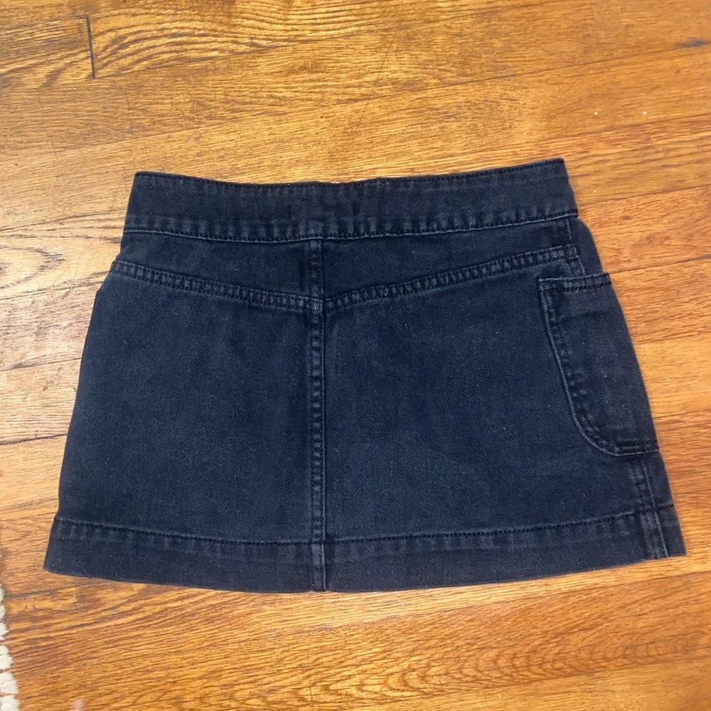 Jean mini skirt black - Picture 3 of 5